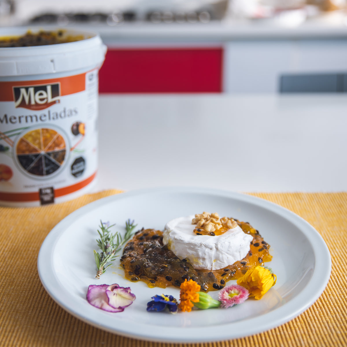 Mermelada Maracuyá Mel Alimentos 1kg