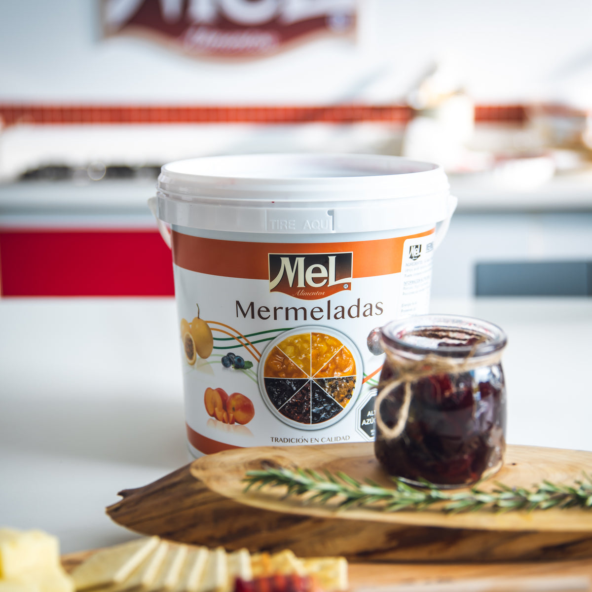 Mermelada Guinda Ácida Mel Alimentos 5kg