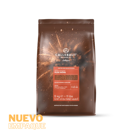 Cacao en Polvo 100% 5kg - Callebaut