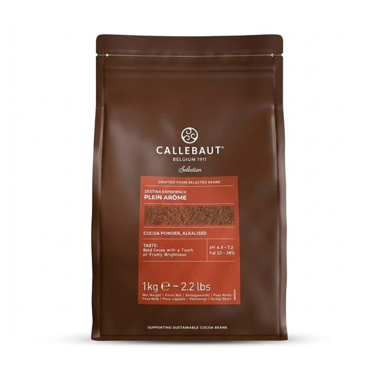 Cacao en Polvo 100% 1kg. - Callebaut