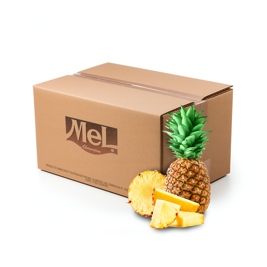 Caja de 10 unidades de 1kg de Mermelada Premium de Piña Mel Alimentos 