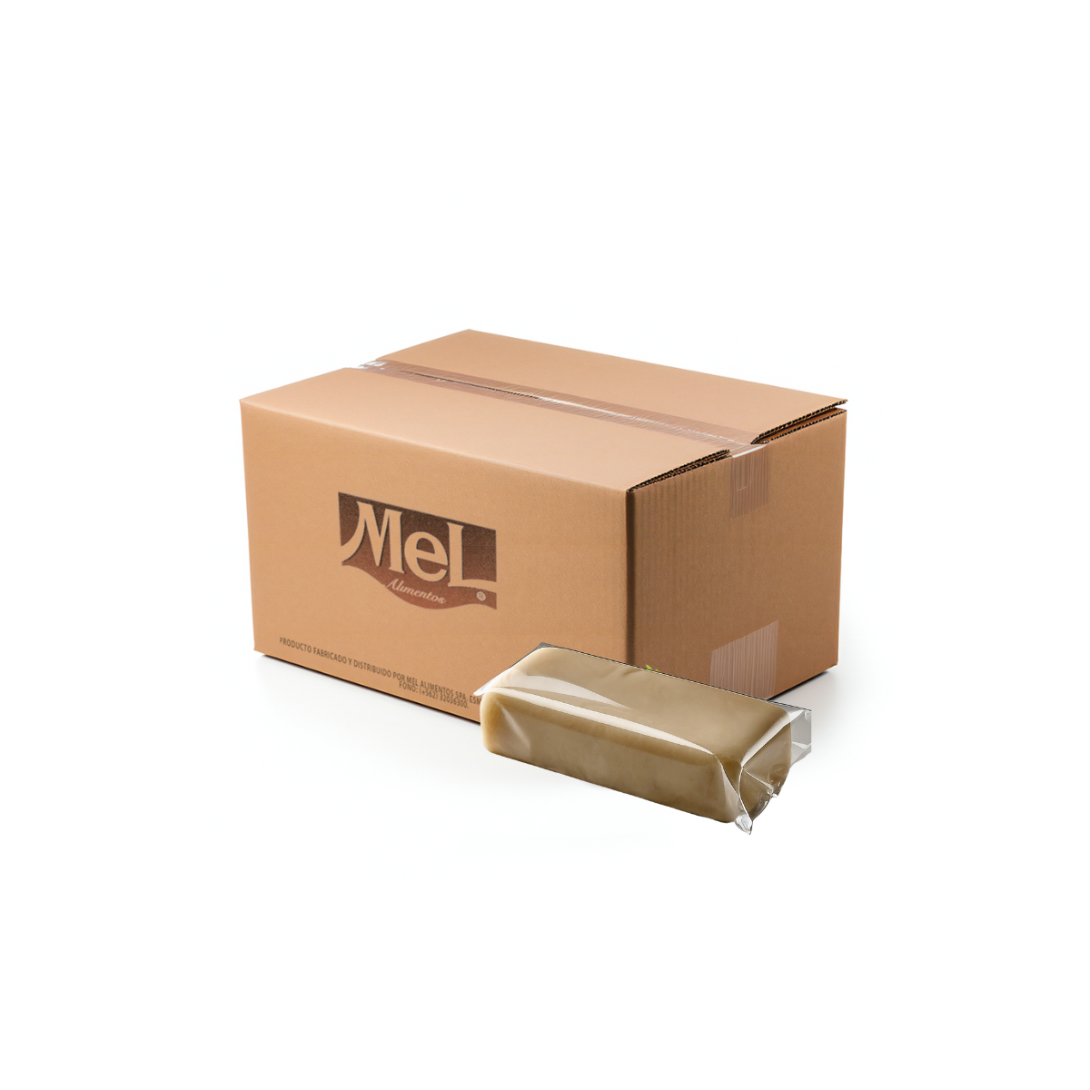 Caja Mazapán Mel Alimentos 10kg, especial para pastelería, moldeable.