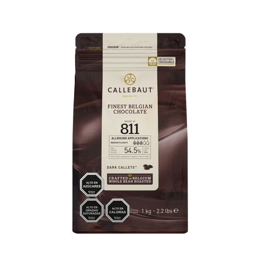 Chocolate Semi Amargo (811) 1kg - Callebaut