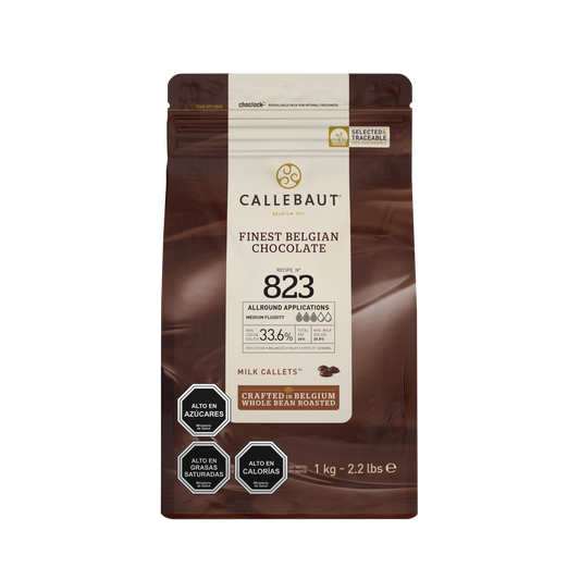 Chocolate Leche (823) 1kg - Callebaut