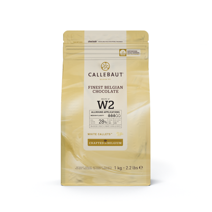 Bolsa 1kg Chocolate Blanco W2 Callebaut