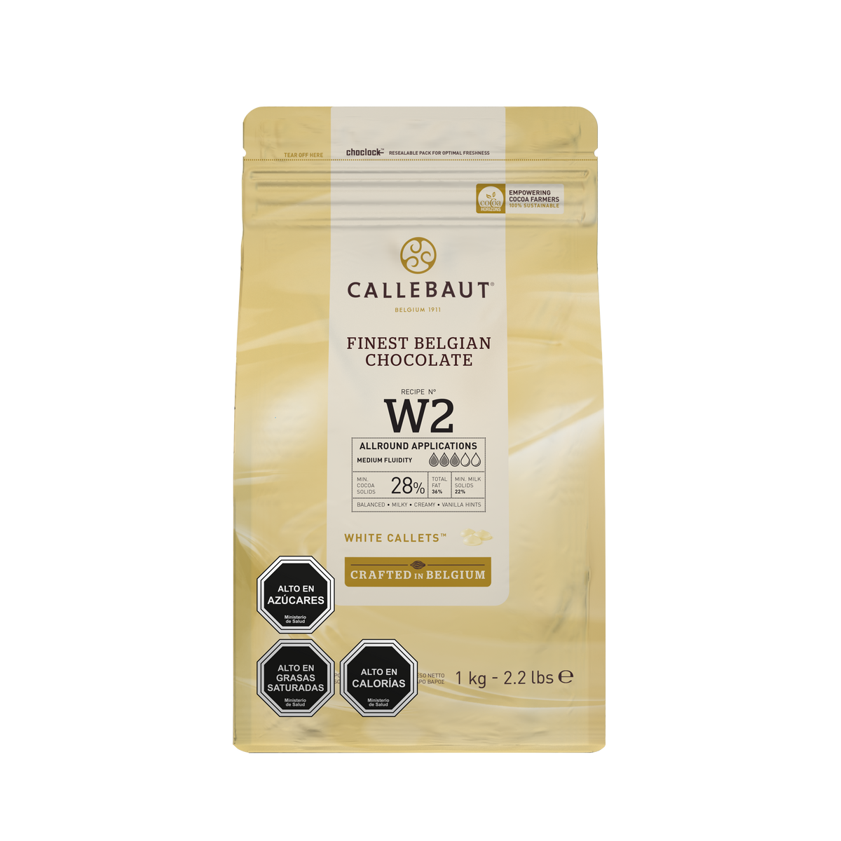 Chocolate Blanco (W2) 1kg - Callebaut