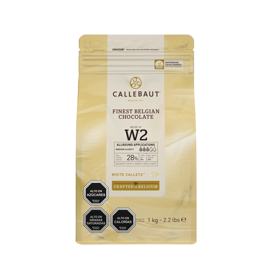 Chocolate Blanco (W2) 1kg - Callebaut