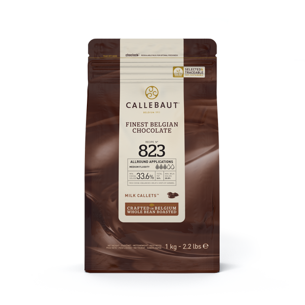 Chocolate Leche (823) Bolsa 1kg. - Callebaut