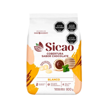 Cobertura para repostería sabor chocolate blanco