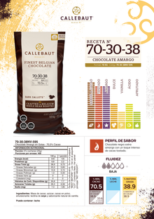 Chocolate Amargo (70%) 10kg - Callebaut