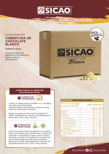 Cobertura Sicao Blanco 10kg