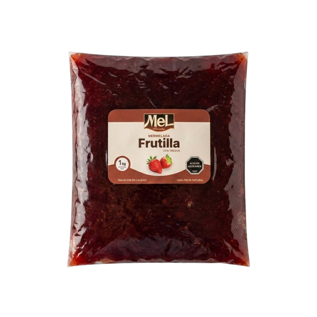 Mermelada Frutilla Mel Alimentos 1kg