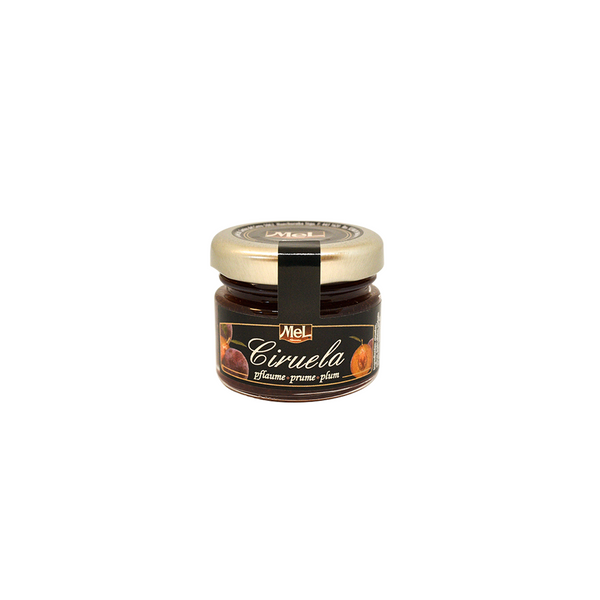 Frasco Vidrio 25gr Mermelada de Ciruela Mel Alimentos