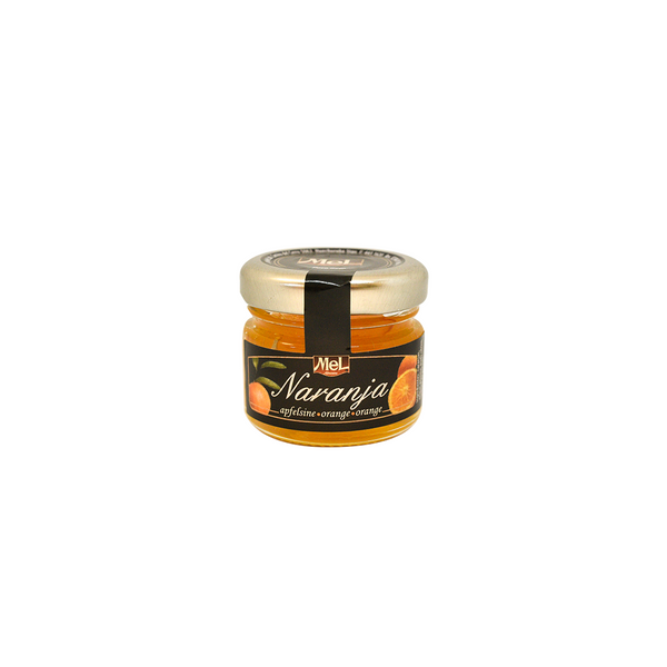 Frasco 25g Mermelada de Naranja Mel Alimentos para catering