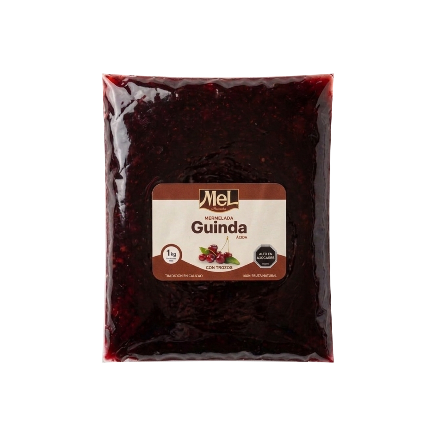 Mermelada Guinda Ácida Mel Alimentos 1kg
