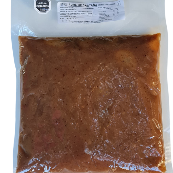 Puré de Castañas Mel Alimentos 1kg.