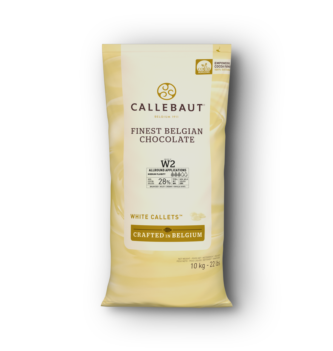 Chocolate Blanco (W2) Bolsa 10kg. - Callebaut